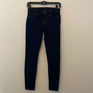 J Brand Dark Blue Skinny Jeans
